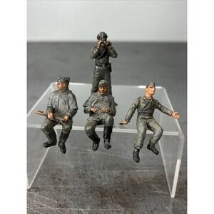 Tamiya Valor 21st Century 1/35 WWII German Soldier Figures Built Painted Lot